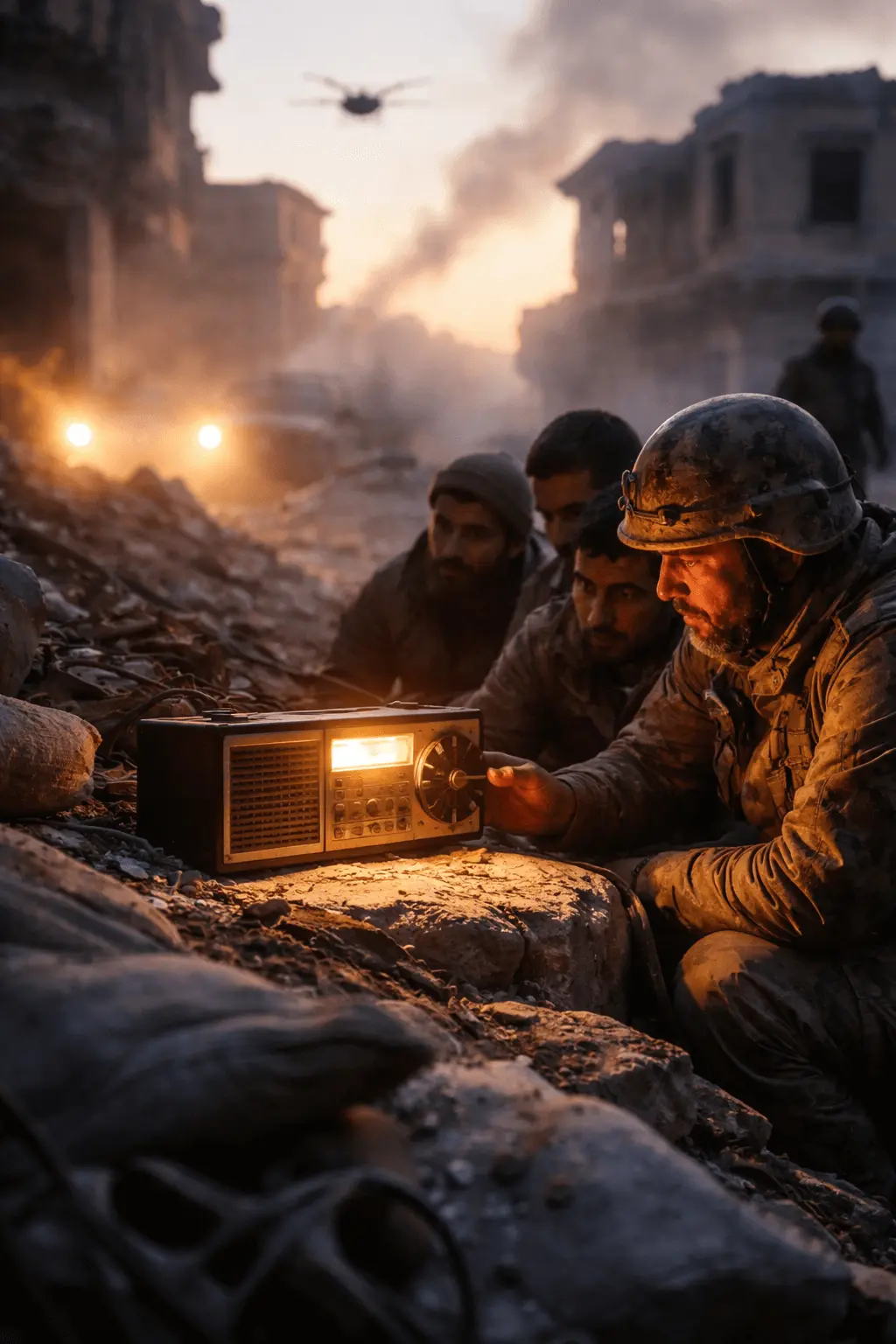 Desde las ruinas del conflicto, la radio resiste donde otros sistemas colapsan